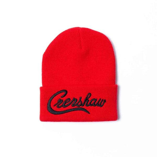 Crenshaw Limited Edition Heavyweight Beanie 'White/ Royal'