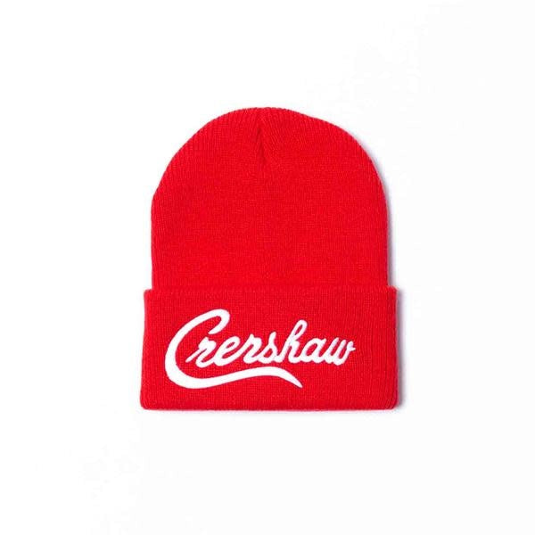 Crenshaw Limited Edition Heavyweight Beanie 'White/ Royal'
