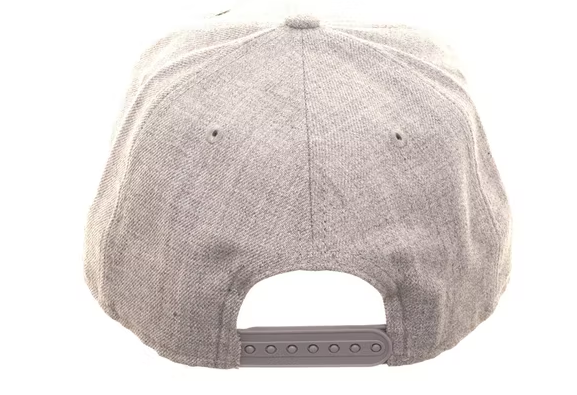 New Era Paper Planes Original Crown Snapback Hat Heather Grey