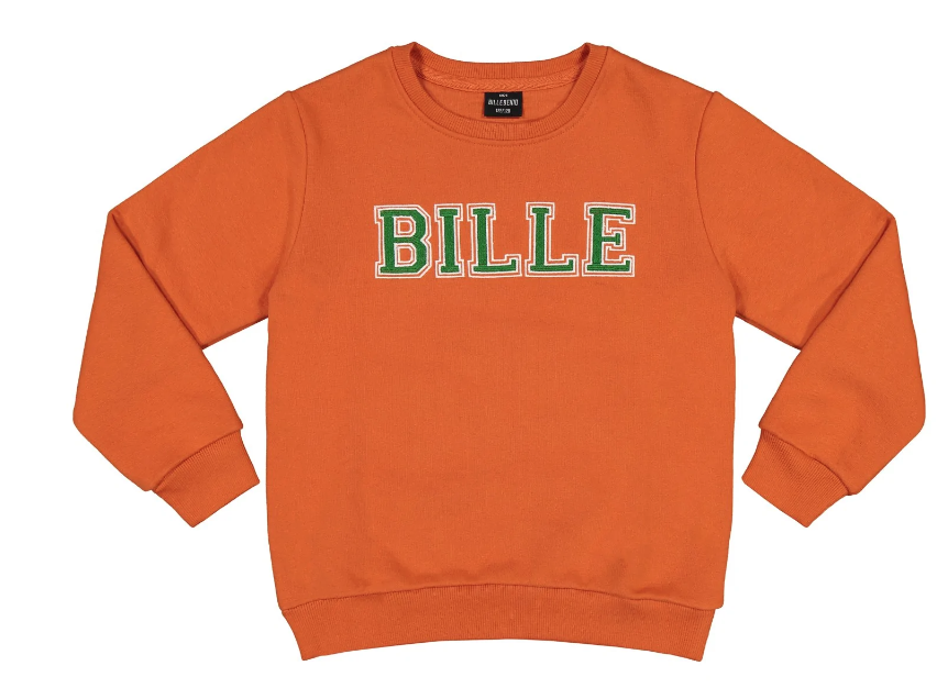 BILLE SWEATSHIRT DARK ORANGE 14Y
