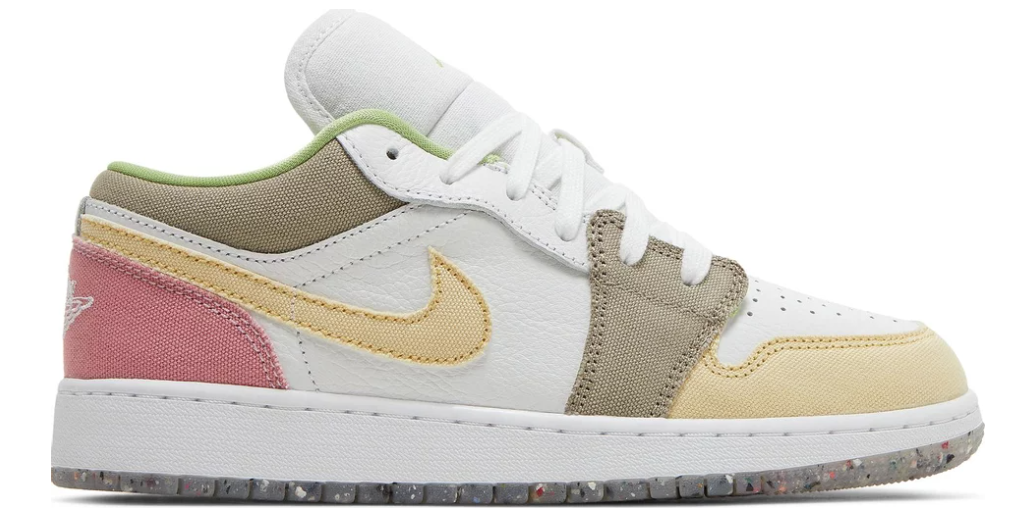 Air Jordan 1 Low SE GS 'Pastel Grind' 5.5Y