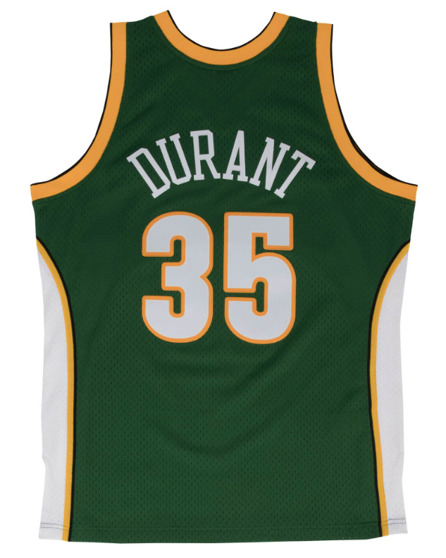 Mitchell & Ness NBA Seattle Kevin Durant Jersey GREEN