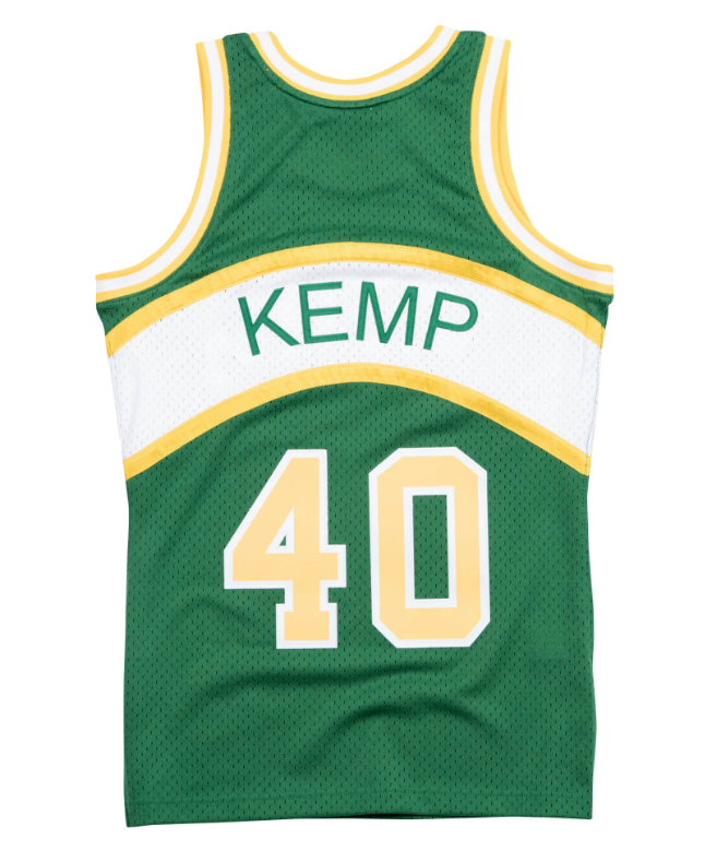 Mitchell & Ness NBA Sonics Shawn Kemp Jersey
