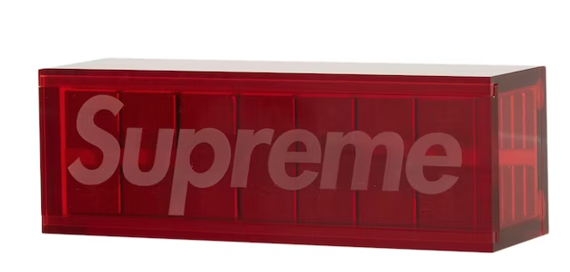Supreme Aluminum Domino Set Red