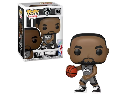 Funko Pop! Basketball Brooklyn Nets Kevin Durant Alternative Uniform Figure #94
