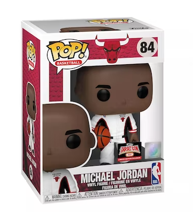 Funko Pop! Basketball NBA Michael Jordan (Bulls Warmups) Fanatics Exclusive Figure #84