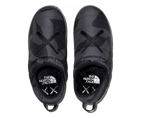The North Face ThermoBall Traction Mule VP 'KAWS Black Print' 7M