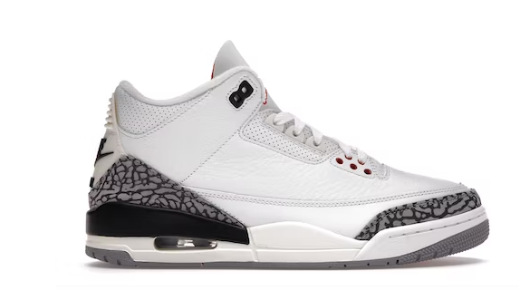 Jordan 3 Retro 'White Cement Reimagined' 6.5M