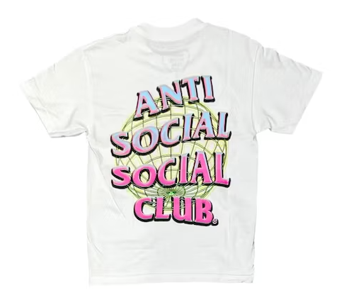 Anti Social Social Club Technologies Inc. 2001 T-shirt 'White'