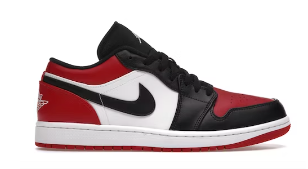 Jordan 1 Low 'Bred Toe' 11.5M