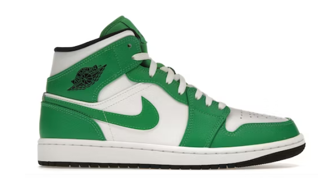 Jordan 1 Mid 'Lucky Green' 10M