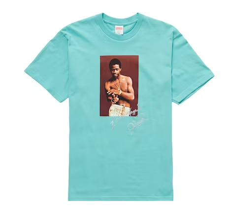 Supreme Al Green Tee 'Teal' LARGE