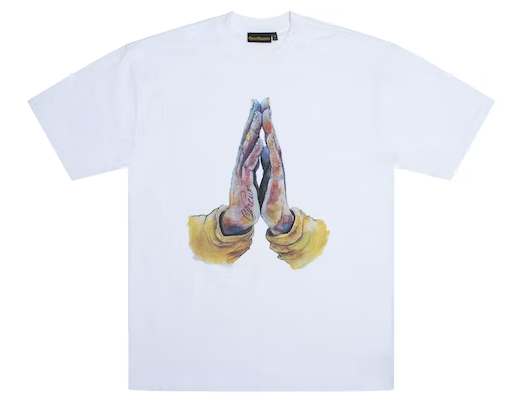 Drew House Drew Hands SS Tee 'White' LARGE