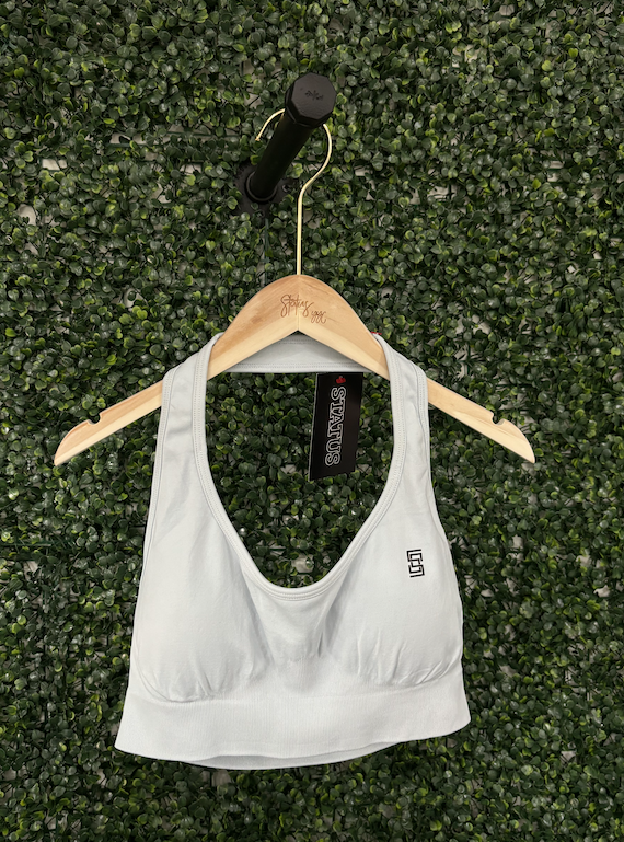 Status Seamless Bralette & Leggings Set 'Sky Blue'