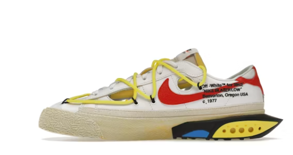 Nike Blazer Low 'Off-White University Red' 11M