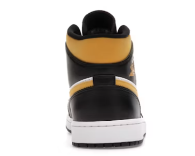 Jordan 1 Mid 'White Pollen Black' 11M
