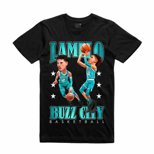 RETRO KINGS BUZZ CITY TEE 'Large'