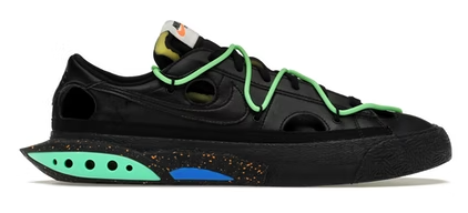 Nike Off-White Blazer Low Black Electro Green 8.5M