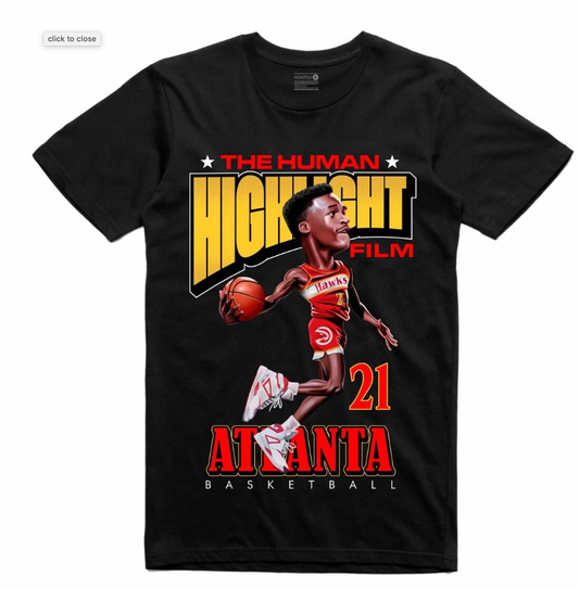 RETRO KINGS THE HUMAN HIGHLIGHT TEE
