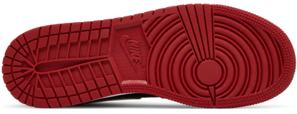 Air Jordan 1 Mid SS GS 'Black + Red = Bred' 5.5Y