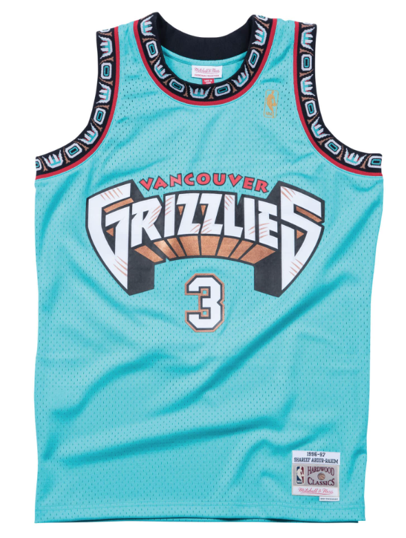 Mitchell & Ness NBA Grizzlies Shareef Abdur-Rahim Jersey