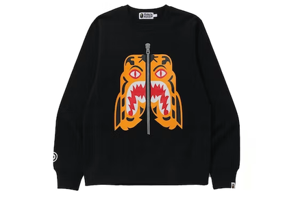 BAPE Tiger Crewneck - Black