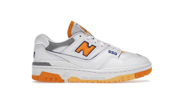 New Balance 550 'White Vibrant Orange'