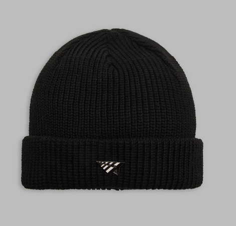 Paper Planes 'The Wharfman Beanie' BLACK
