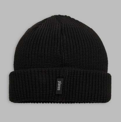 Paper Planes 'The Wharfman Beanie' BLACK