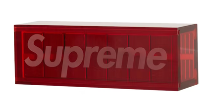 Supreme Aluminum Domino Set Red