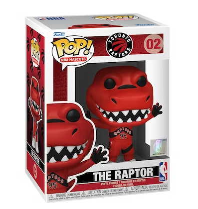 Funko Pop! NBA Mascots Toronto Raptors The Raptor Figure #02