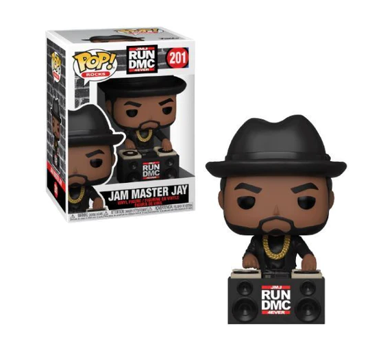 Funko Pop! Rock Run DMC Jam Master Jay Figure #201