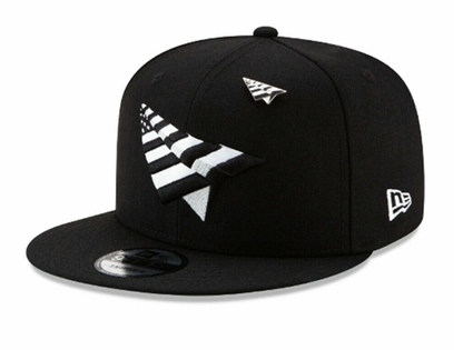 New Era Paper Planes Original Crown Snapback Hat Heather Black