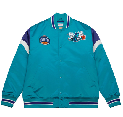 Heavyweight Satin Jacket 'Charlotte Hornets' SMALL