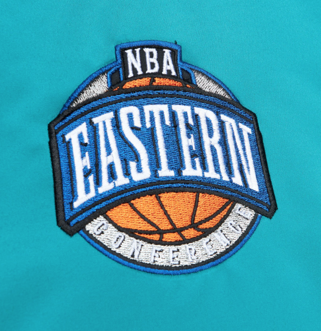 Heavyweight Satin Jacket 'Charlotte Hornets' SMALL