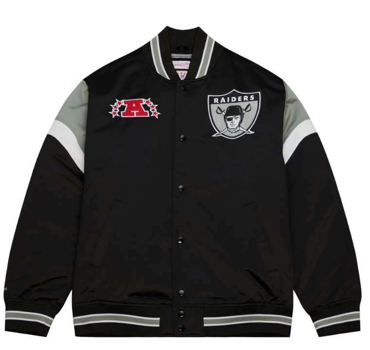 Heavyweight Satin Jacket 'Oakland Raiders'