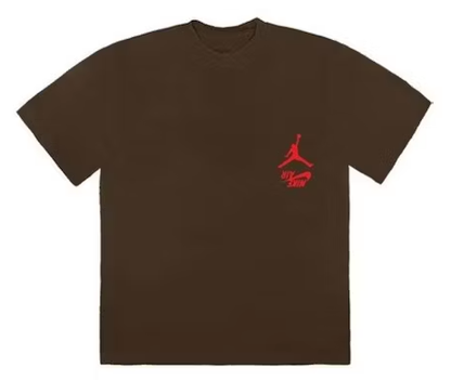 Travis Scott Jordan Cactus Jack Highest T Shirt 'Brown' SMALL