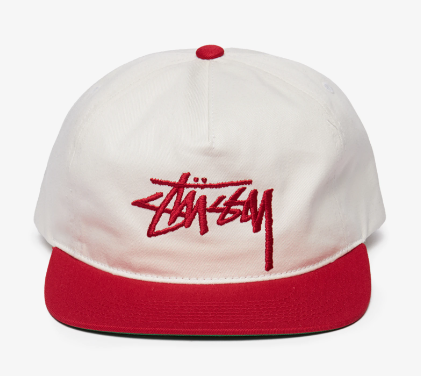 Stüssy Big Stock Cap 'Cardinal'