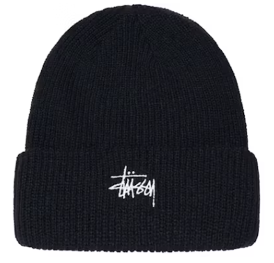 Stussy Basic Cuff Beanie 'Black'