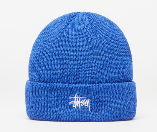 Stussy Basic Cuff Beanie 'Blue'