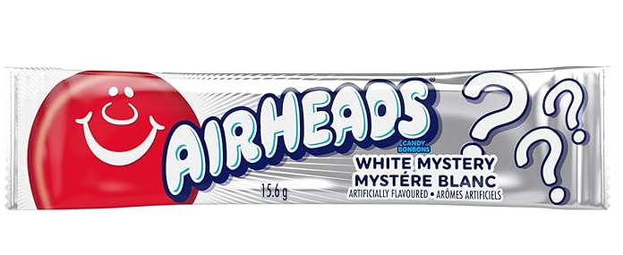 Air Heads Candy ‘White Mystery’ Taffy Bar
