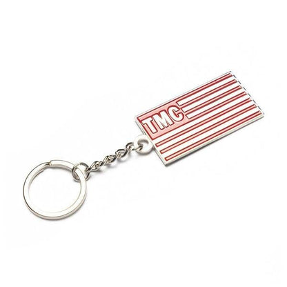 TMC Flag Keychain - Polished Finish